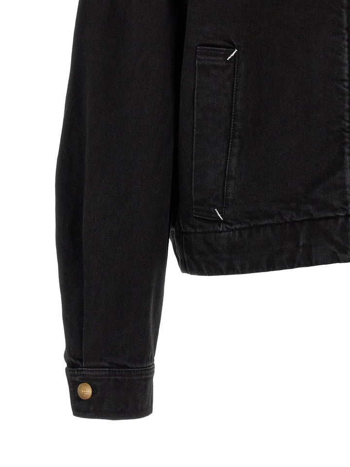 Jacquemus Sample Sale | Jacquemus Black Cotton Denim Jacket - | Designer outlet