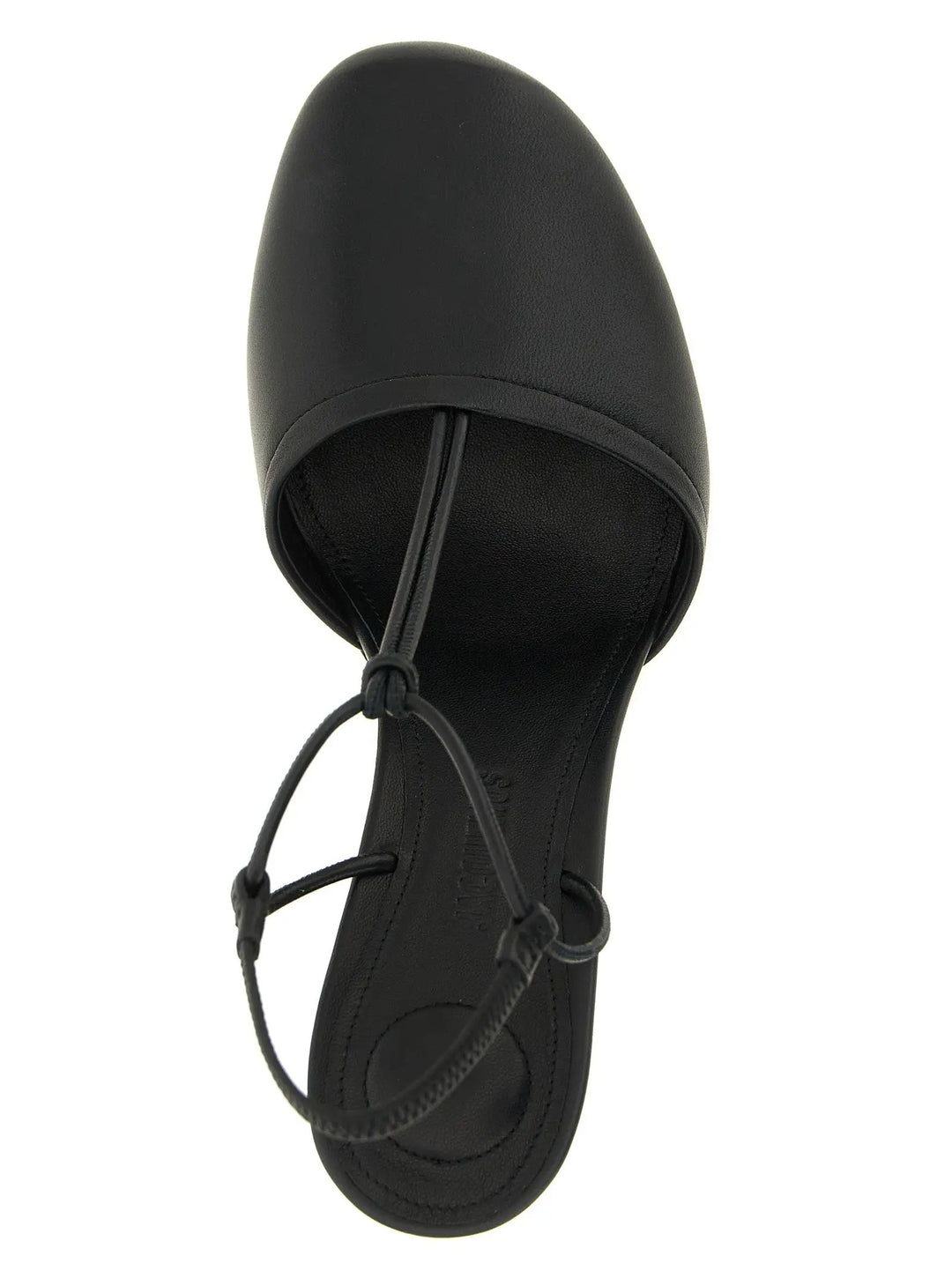 Jacquemus Sample Sale | Jacquemus Black Lamb Leather High Heel Pumps - | Designer outlet