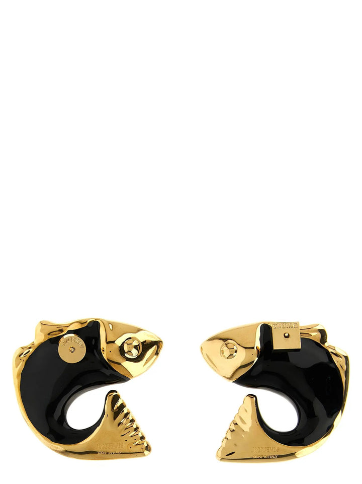 Jacquemus Sample Sale | Jacquemus Black Copper Earrings - | Designer outlet