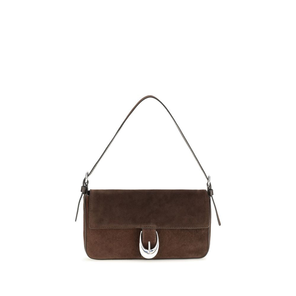 Staud Sample Sale | Staud Brown Calf Leather Bos Taurus Shoulder Bag - | Designer outlet