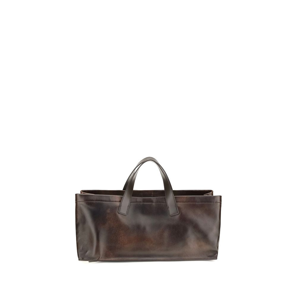Staud Sample Sale | Staud Brown Lamb Ovis Aries Aries Handbag - | Designer outlet