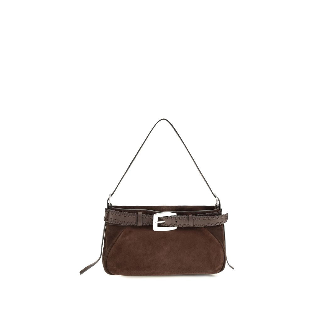 Staud Sample Sale | Staud Brown Lamb Ovis Aries Aries Shoulder Bag - | Designer outlet