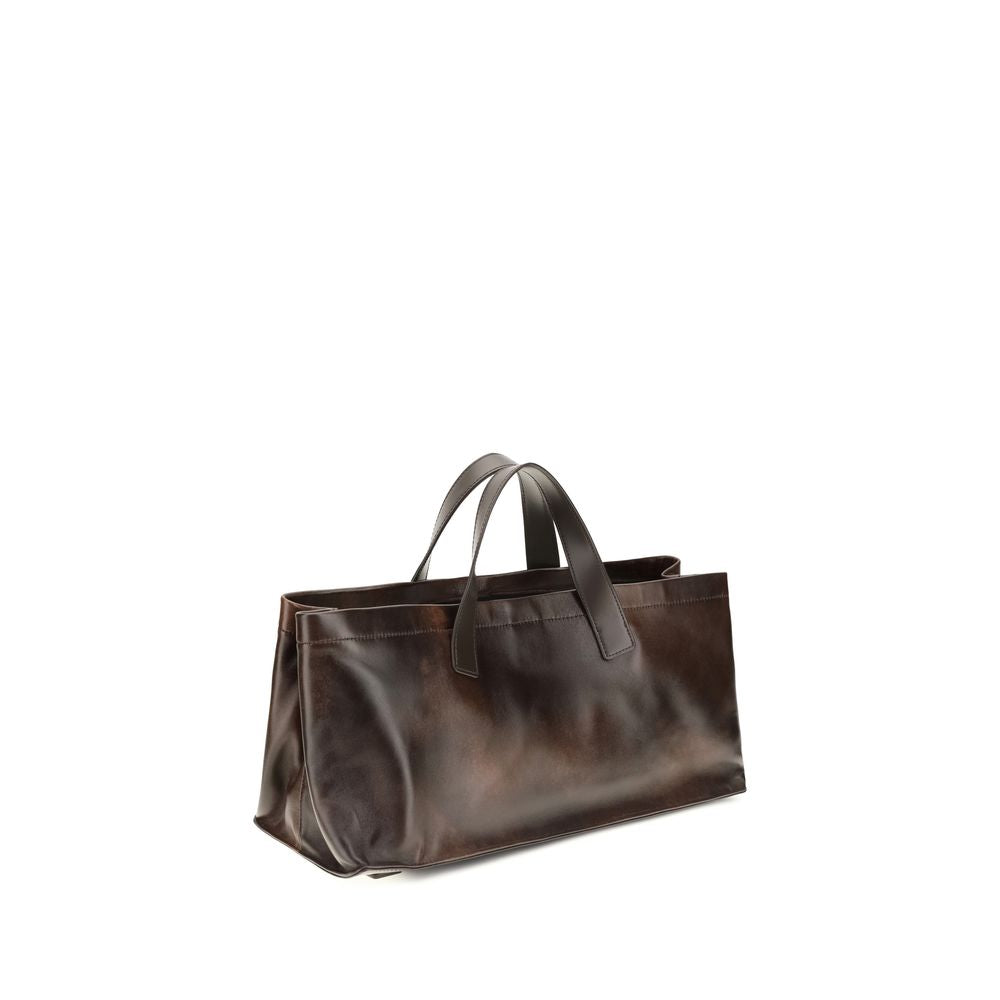 Staud Sample Sale | Staud Brown Lamb Ovis Aries Aries Handbag - | Designer outlet