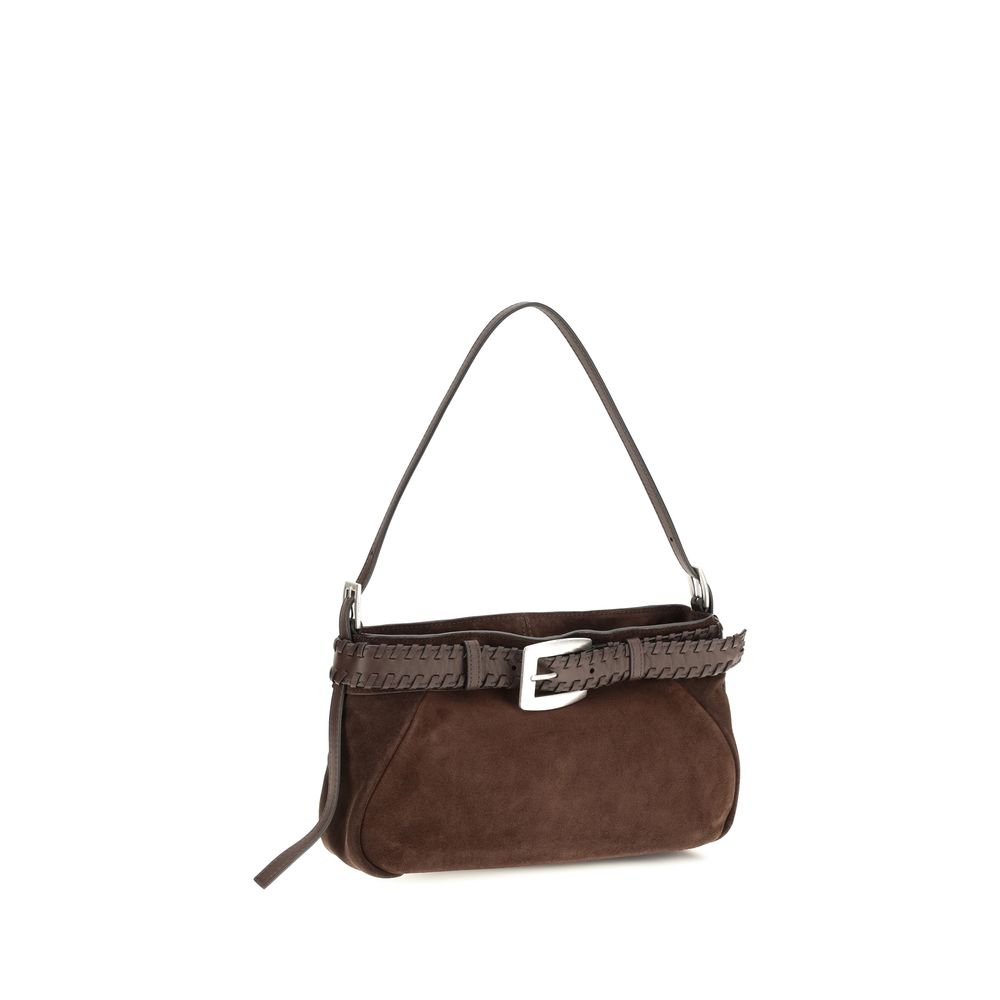 Staud Sample Sale | Staud Brown Lamb Ovis Aries Aries Shoulder Bag - | Designer outlet