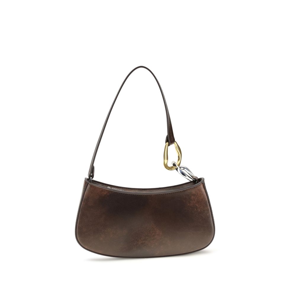 Staud Sample Sale | Staud Brown Calf Leather Bos Taurus Shoulder Bag - | Designer outlet