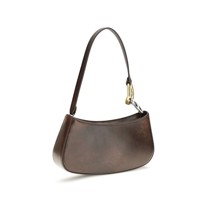 Staud Sample Sale | Staud Brown Calf Leather Bos Taurus Shoulder Bag - | Designer outlet