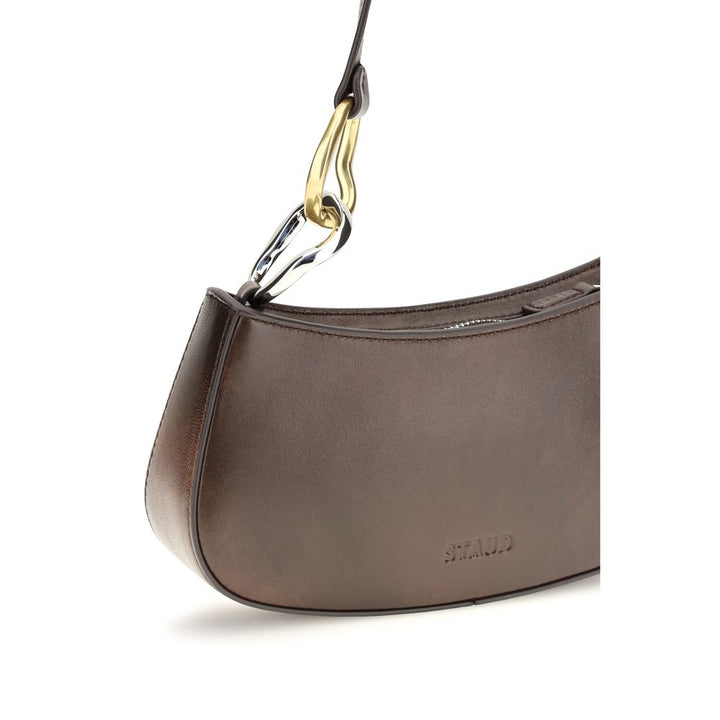 Staud Sample Sale | Staud Brown Calf Leather Bos Taurus Shoulder Bag - | Designer outlet
