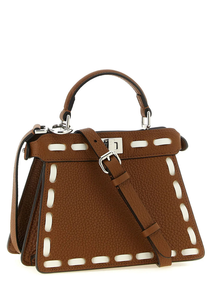Fendi Sample Sale | Fendi Brown Calfskin Handbag - | Designer outlet