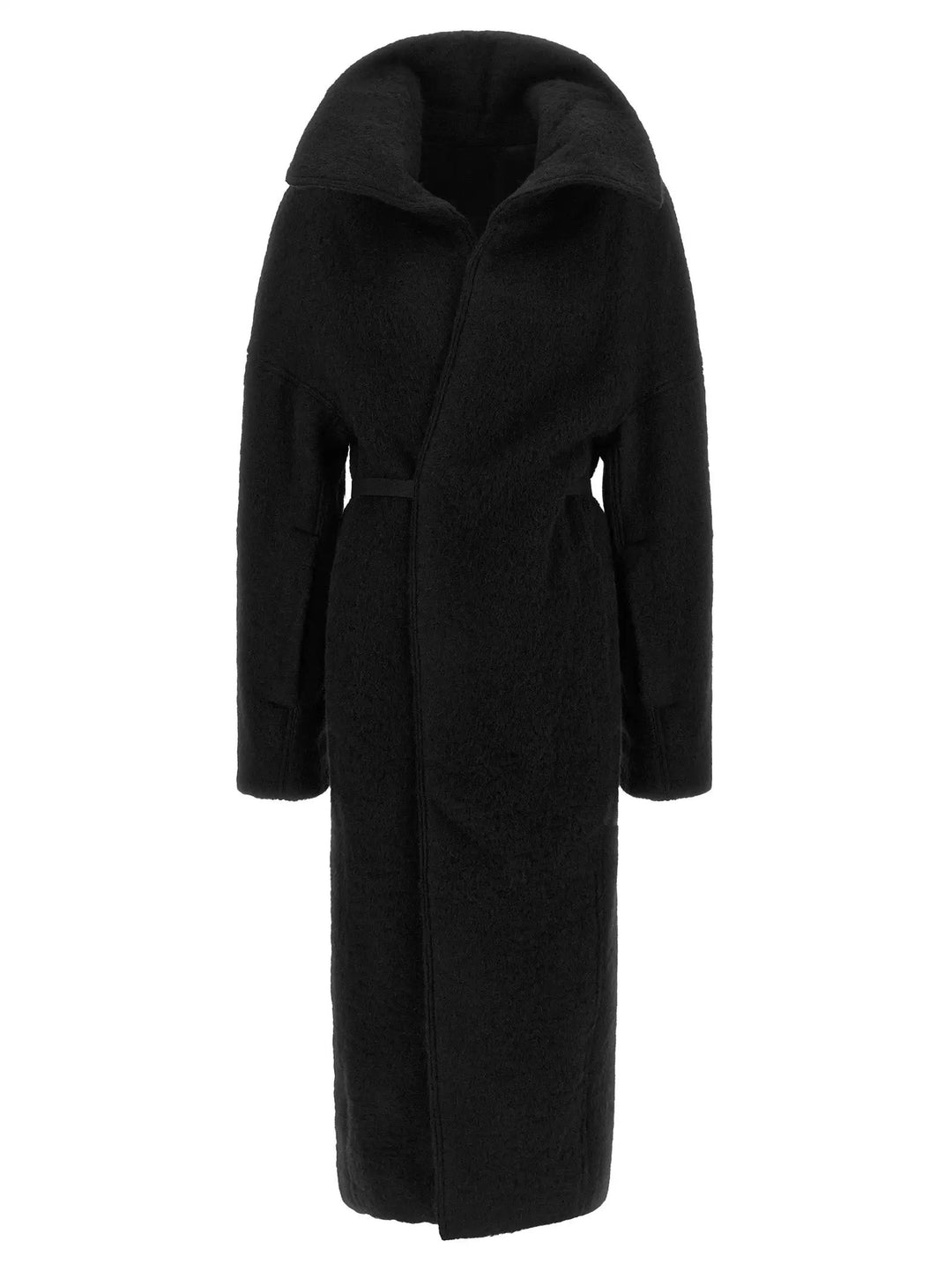 Rick Owens Sample Sale | Rick Owens Black Marabou Coat - | Designer outlet