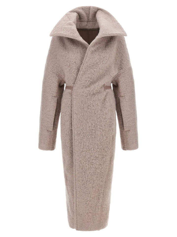 Rick Owens Sample Sale | Rick Owens Multicolor Marabou Coat - | Designer outlet