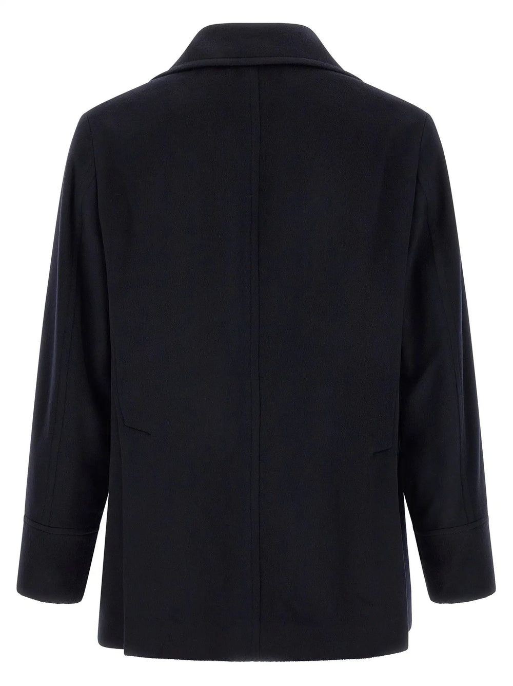 Brunello Cucinelli Sample Sale | Brunello Cucinelli Blue Virgin Wool Coat - | Designer outlet