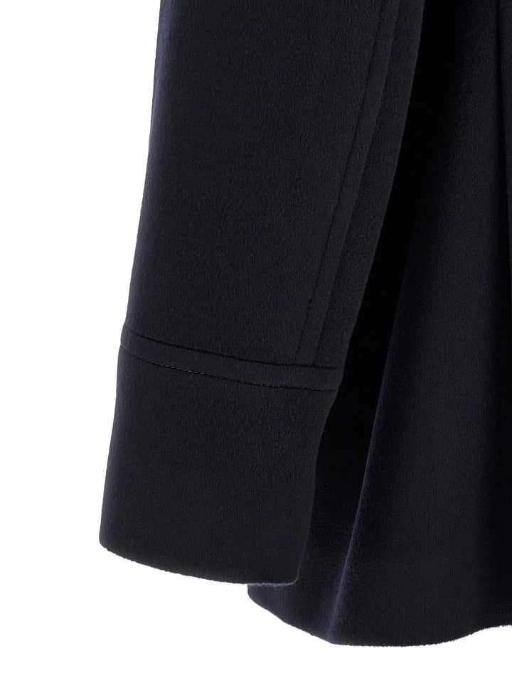 Brunello Cucinelli Sample Sale | Brunello Cucinelli Blue Virgin Wool Coat - | Designer outlet