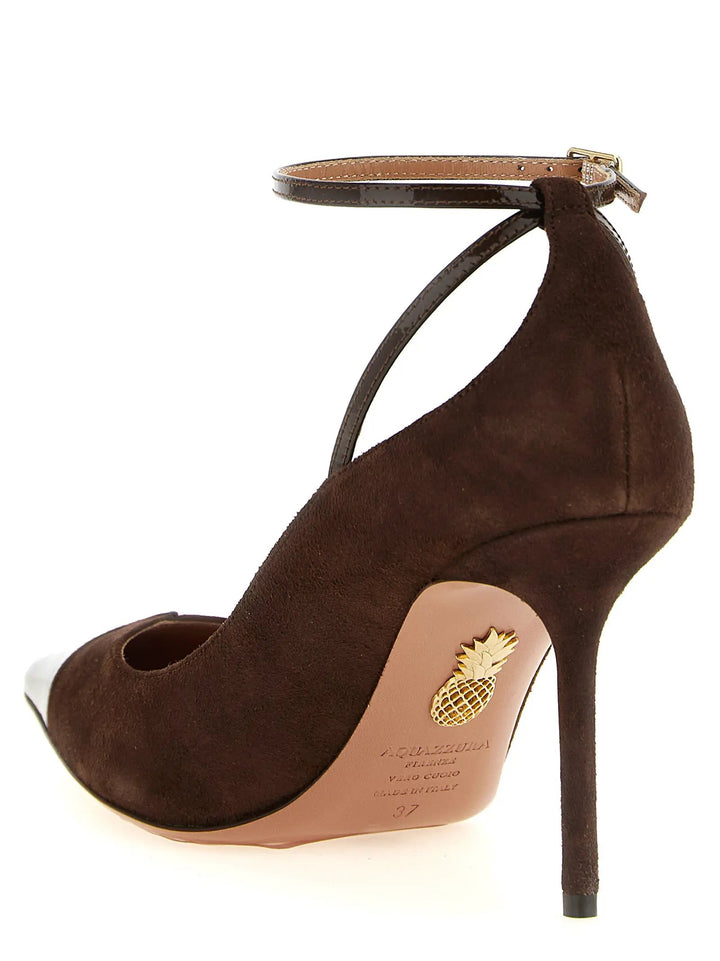 Aquazzura Sample Sale | Aquazzura Brown Calfskin High Heel Pumps - | Designer outlet