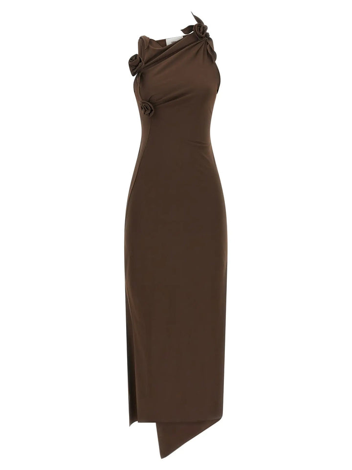 Coperni Sample Sale | Coperni Brown Recycled Polyamide Long Dress - | Designer outlet