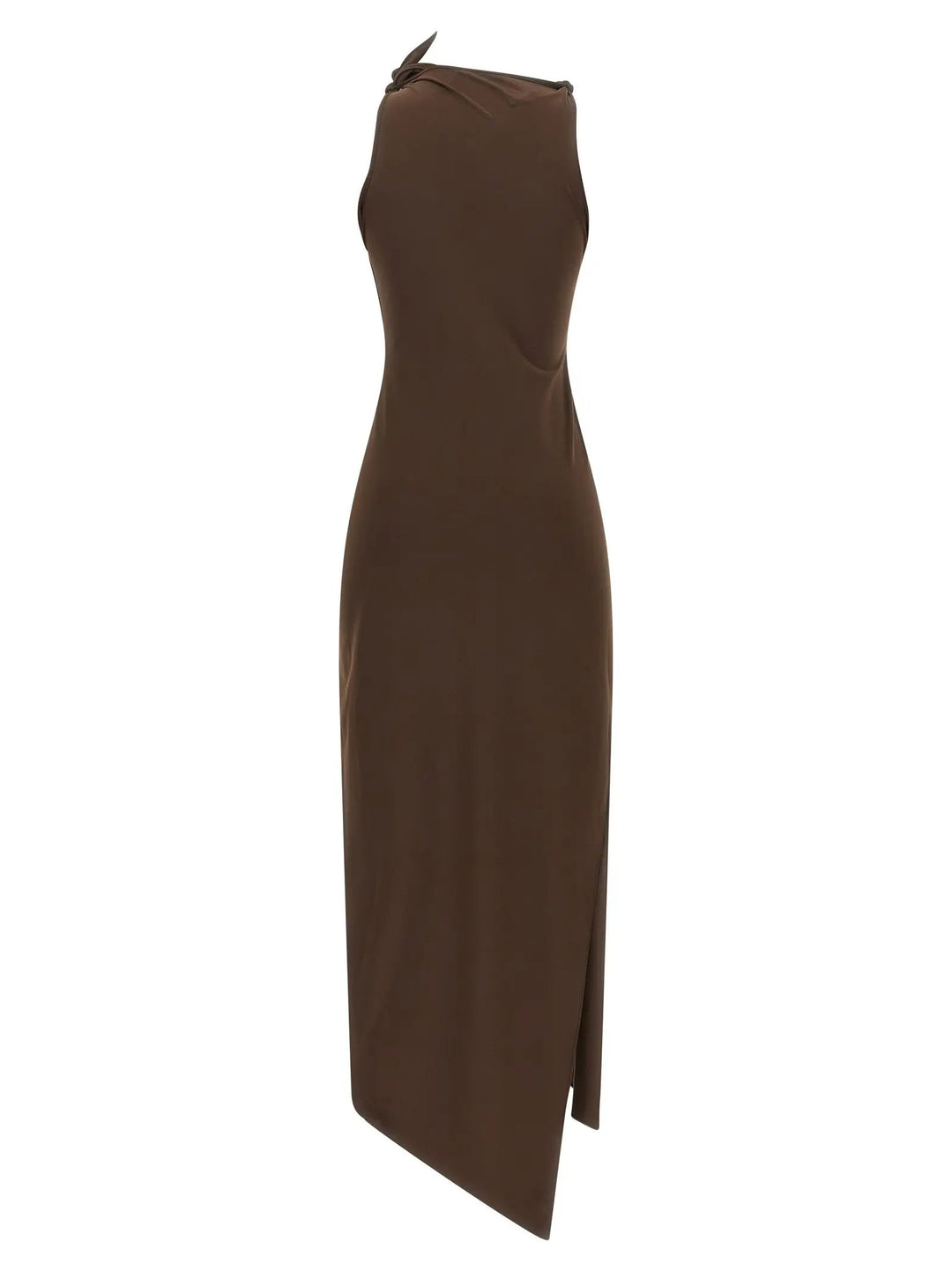 Coperni Sample Sale | Coperni Brown Recycled Polyamide Long Dress - | Designer outlet