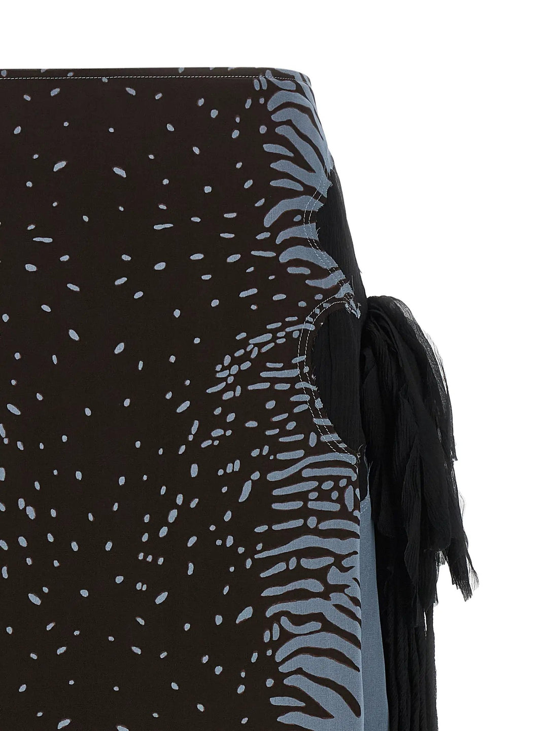 Ferragamo Sample Sale | Ferragamo Multicolor Silk Midi Skirt - | Designer outlet