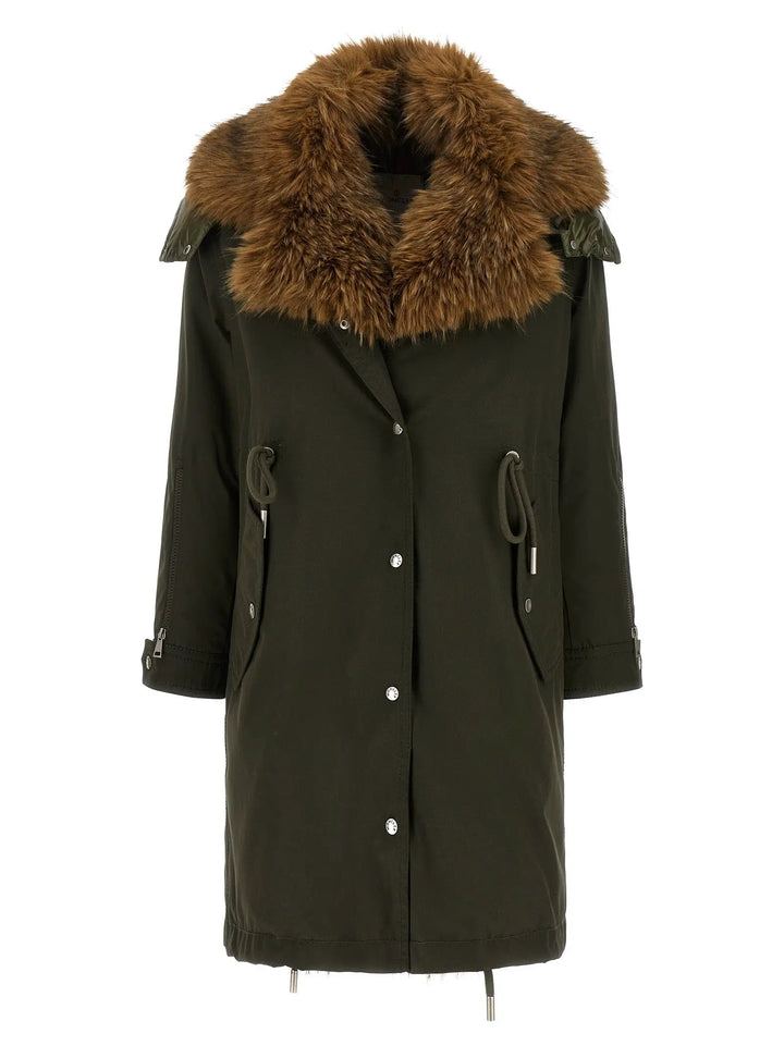 Moncler Sample Sale | Moncler Bicolor Polyamide Parka - | Designer outlet