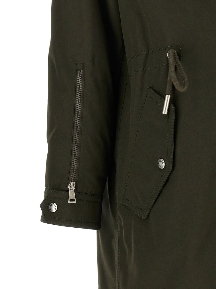 Moncler Sample Sale | Moncler Bicolor Polyamide Parka - | Designer outlet