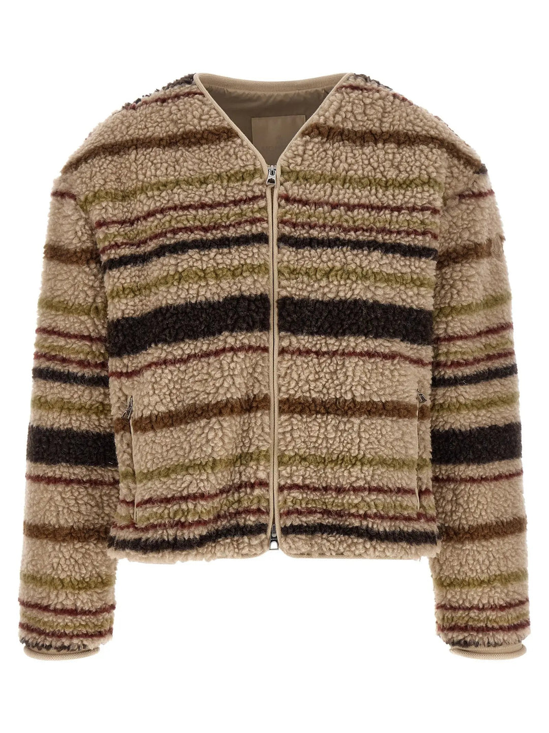 Moncler Sample Sale | Moncler Brown Polyester Cardigan - | Designer outlet