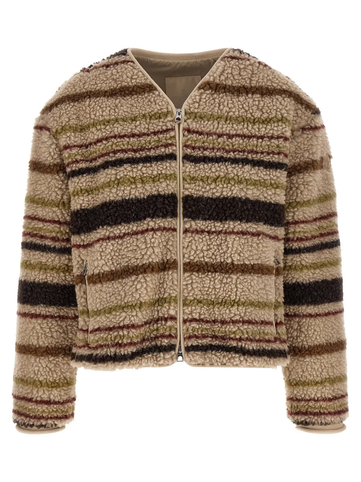 Moncler Sample Sale | Moncler Brown Polyester Cardigan - | Designer outlet