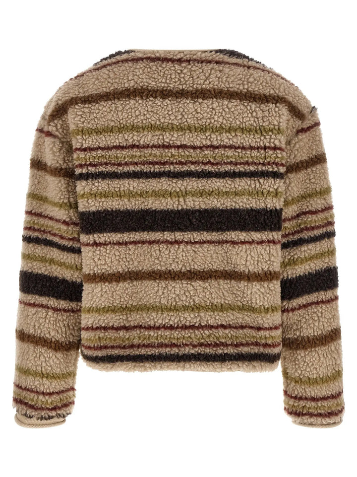 Moncler Sample Sale | Moncler Brown Polyester Cardigan - | Designer outlet
