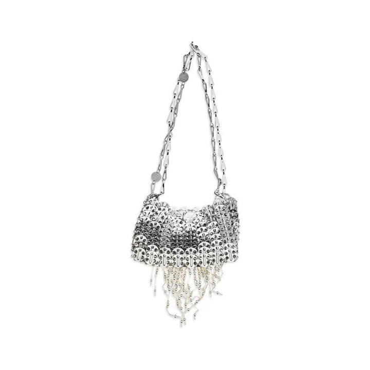 Rabanne Sample Sale | Rabanne Silver Stainless Steel Shoulder Bag - | Designer outlet