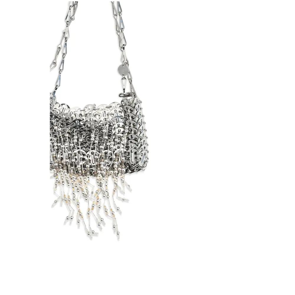 Rabanne Sample Sale | Rabanne Silver Stainless Steel Shoulder Bag - | Designer outlet