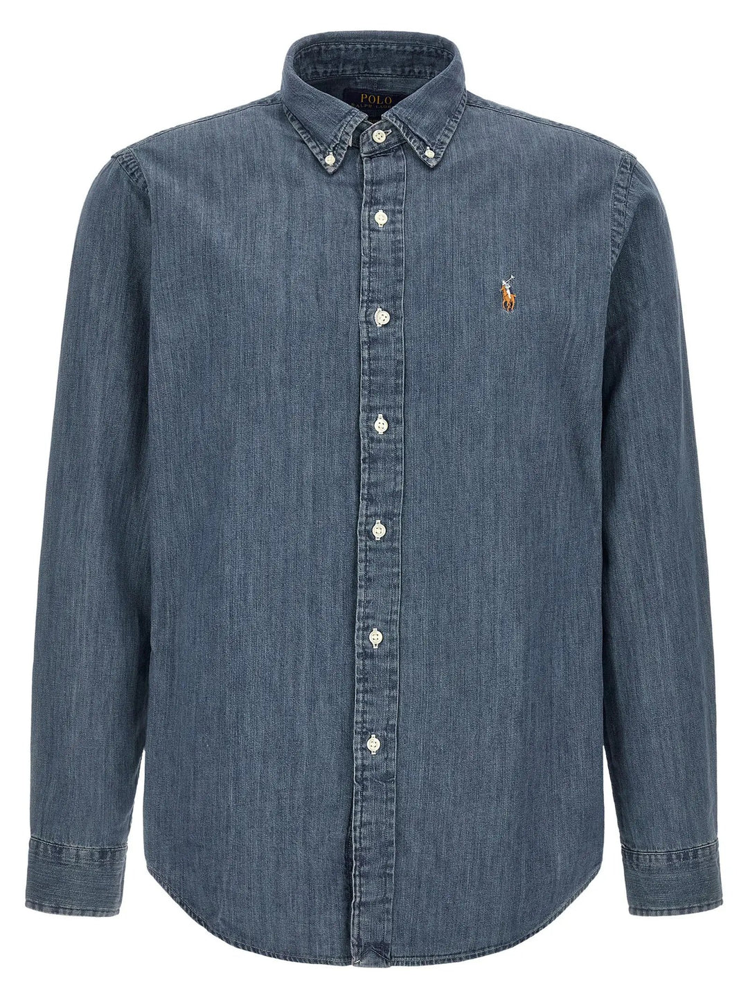 Polo Ralph Lauren Sample Sale | Polo Ralph Lauren Blue Cotton Blouse - | Designer outlet