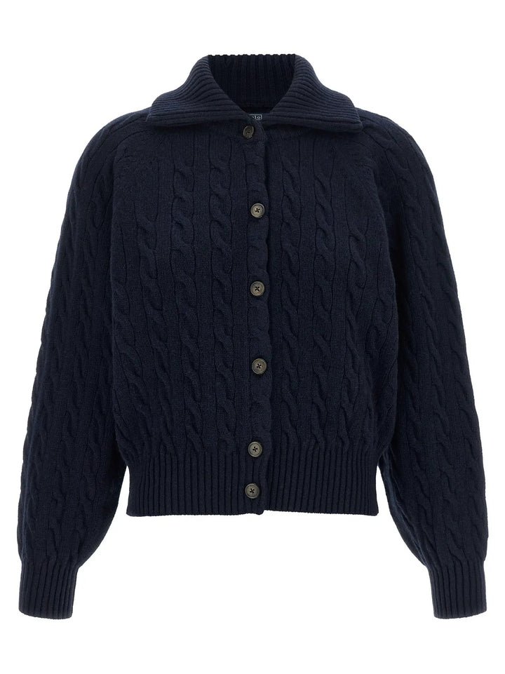 Polo Ralph Lauren Sample Sale | Polo Ralph Lauren Blue Wool Cardigan - | Designer outlet