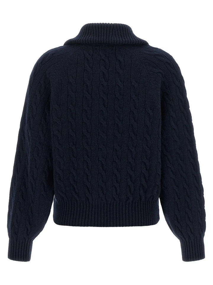 Polo Ralph Lauren Sample Sale | Polo Ralph Lauren Blue Wool Cardigan - | Designer outlet