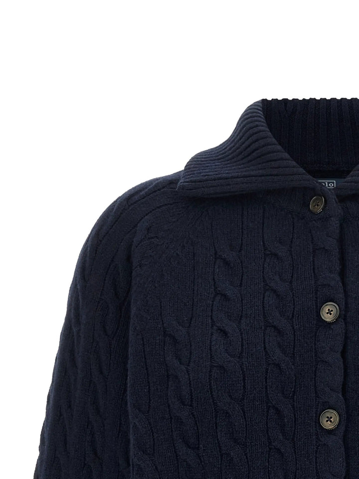 Polo Ralph Lauren Sample Sale | Polo Ralph Lauren Blue Wool Cardigan - | Designer outlet