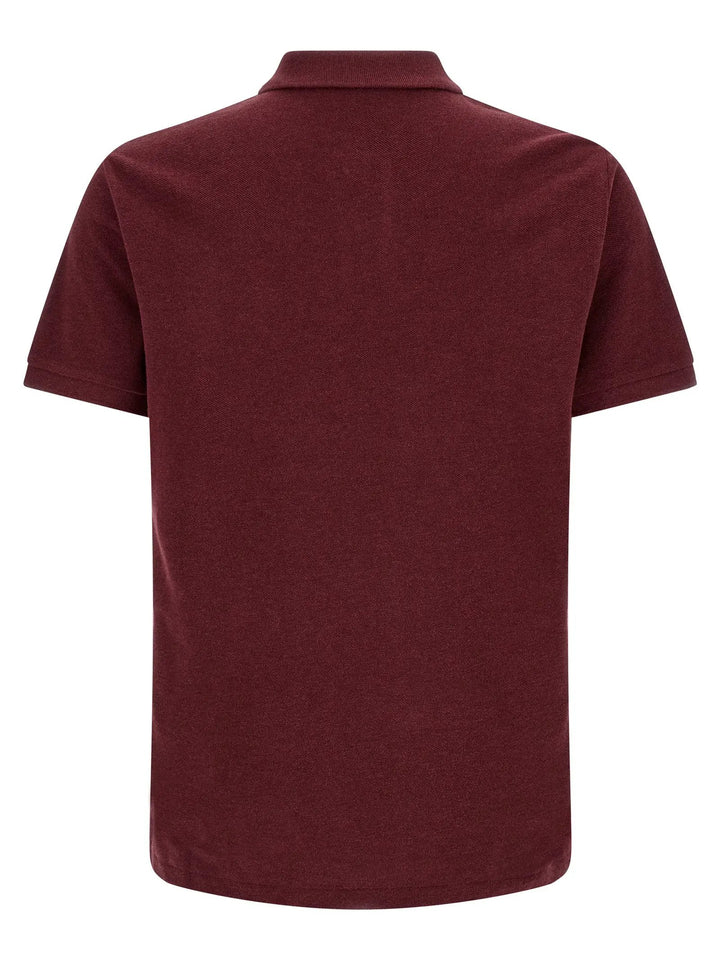 Polo Ralph Lauren Sample Sale | Polo Ralph Lauren Bordeaux Cotton Polo Shirt - | Designer outlet