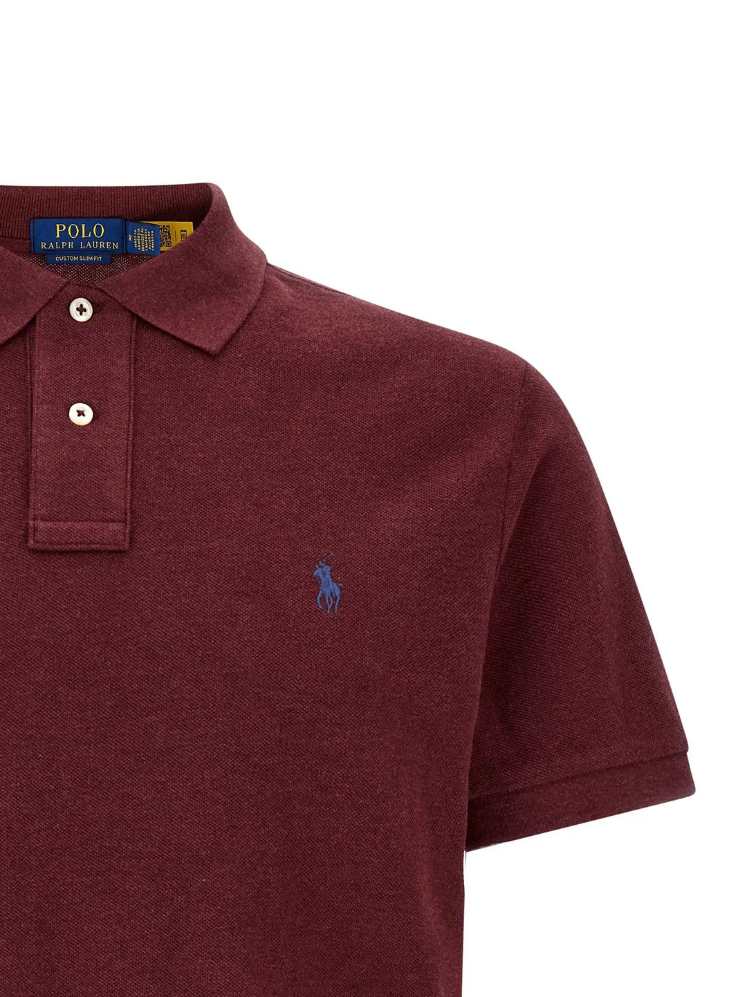 Polo Ralph Lauren Sample Sale | Polo Ralph Lauren Bordeaux Cotton Polo Shirt - | Designer outlet