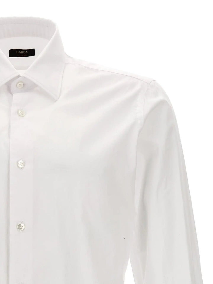 Barba Napoli Sample Sale | Barba Napoli White Cotton Blouse - | Designer outlet
