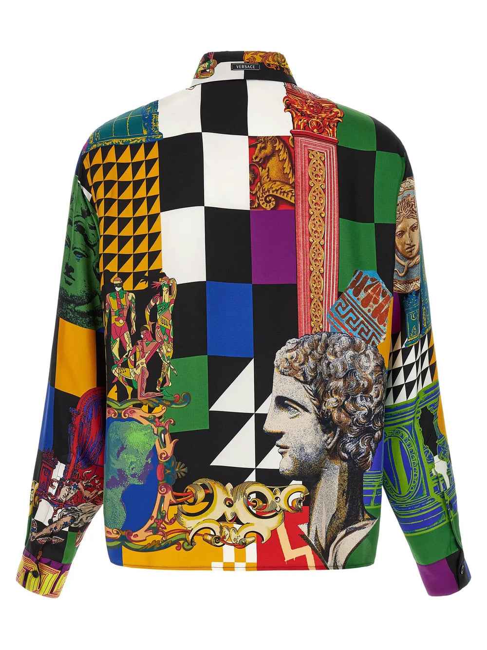 Versace Sample Sale | Versace Multicolor Silk Blouse - | Designer outlet