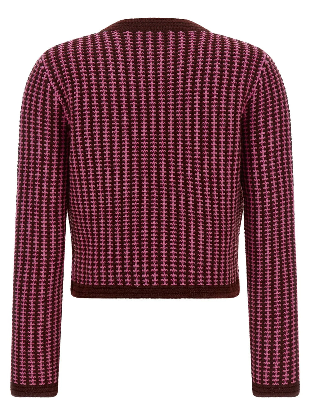 Versace Sample Sale | Versace Multicolor Virgin Wool Cardigan - | Designer outlet