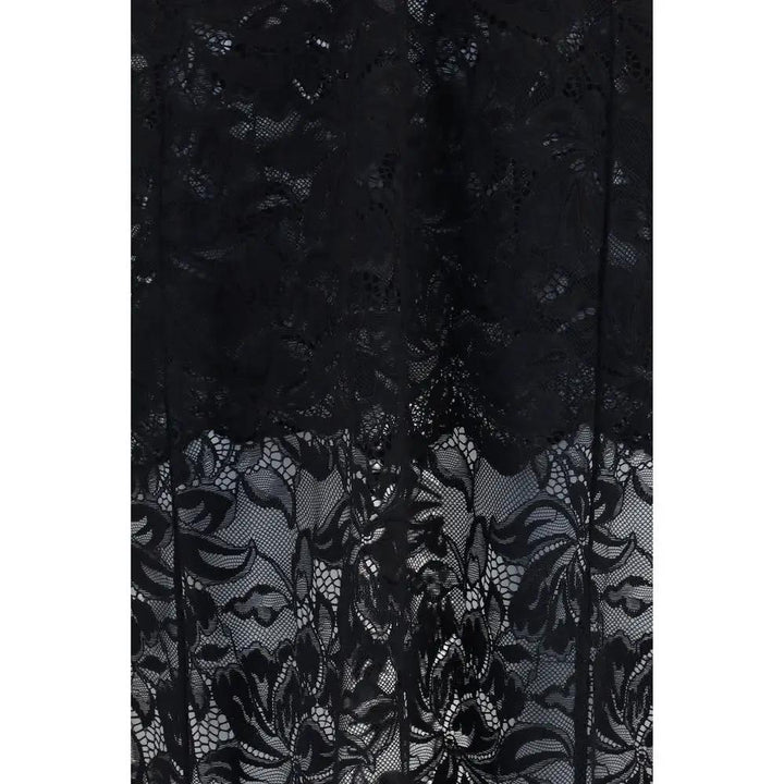 Rabanne Sample Sale | Rabanne Black Polyamide Long Dress - | Designer outlet