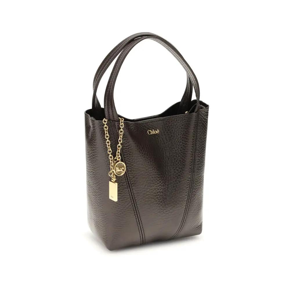 Chloé Sample Sale | Chloé Brown Calf Leather Bos Taurus Shoulder Bag - | Designer outlet
