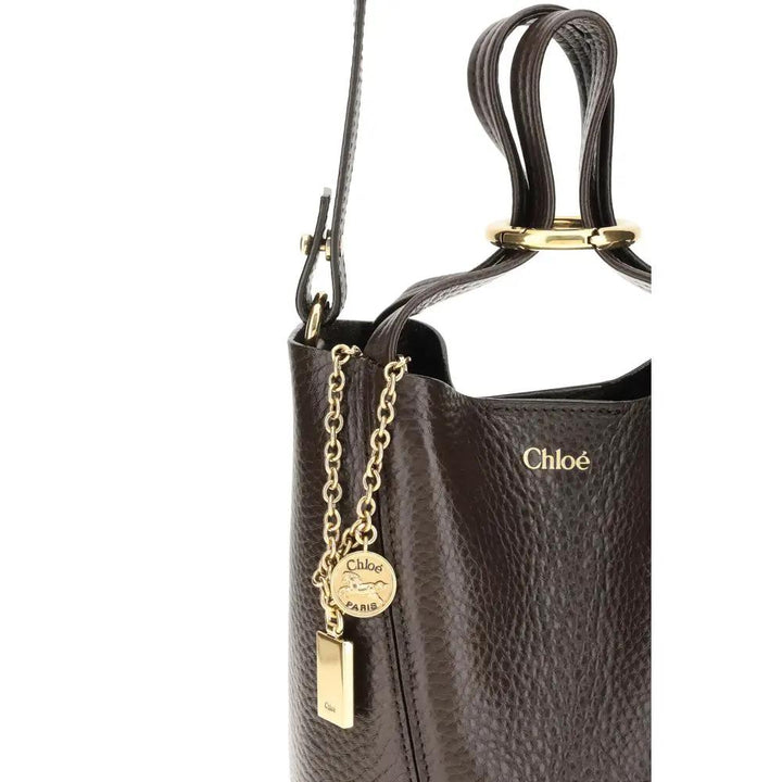 Chloé Sample Sale | Chloé Brown Calf Leather Bos Taurus Shoulder Bag - | Designer outlet