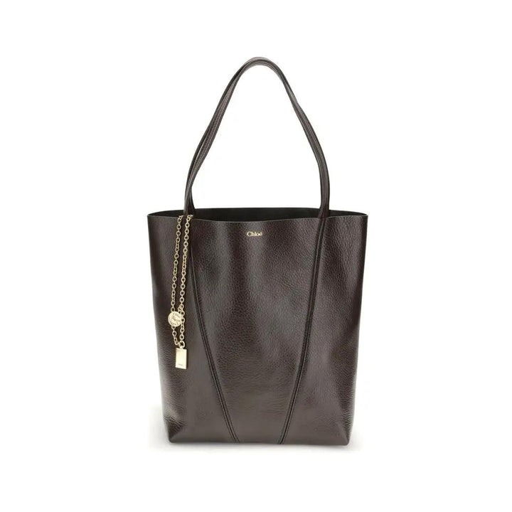 Chloé Sample Sale | Chloé Brown Calf Leather Bos Taurus Shoulder Bag - | Designer outlet
