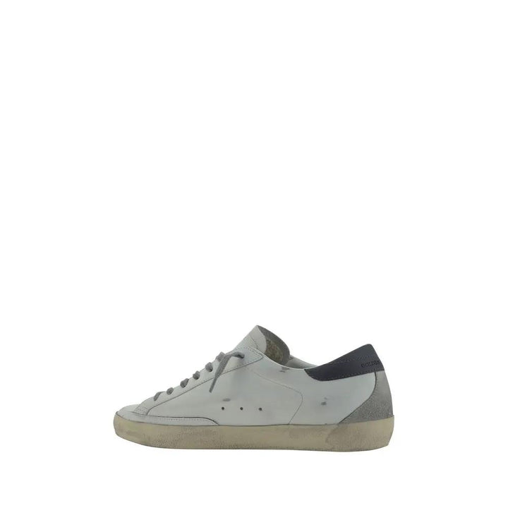 Golden Goose Sample Sale | Golden Goose White Goatskin Low Top Sneakers - | Designer outlet