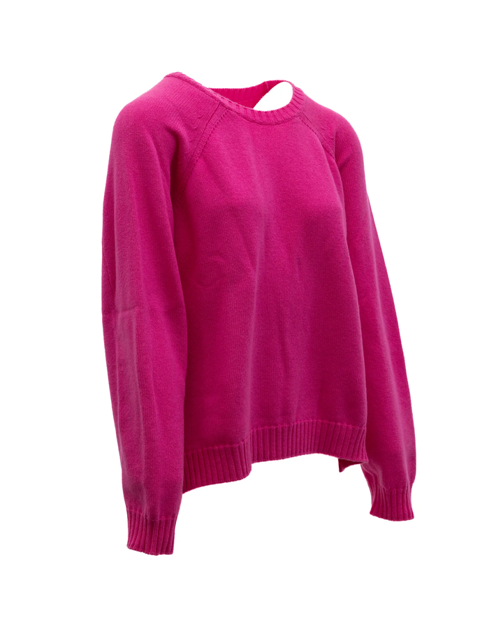 Valentino Garavani Sample Sale | Valentino Garavani Women Knit Sweater in Fuchsia - | Designer outlet