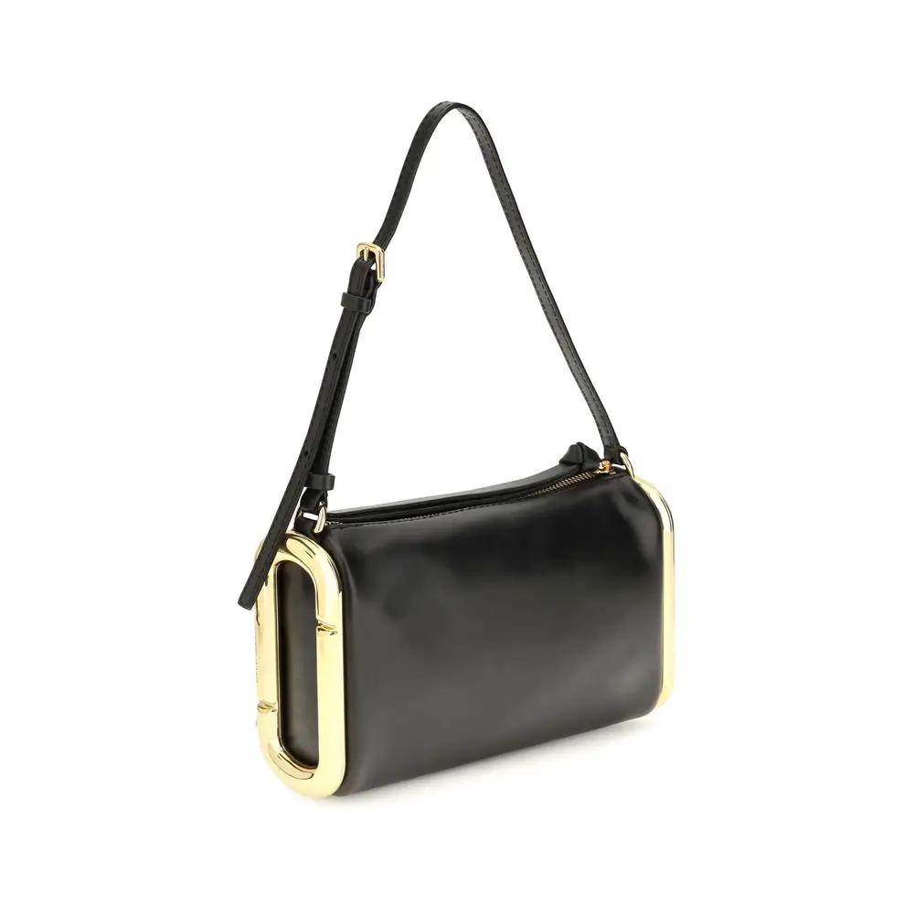 Marc Jacobs Sample Sale | Marc Jacobs Black Calf Leather Bos Taurus Shoulder Bag - | Designer outlet