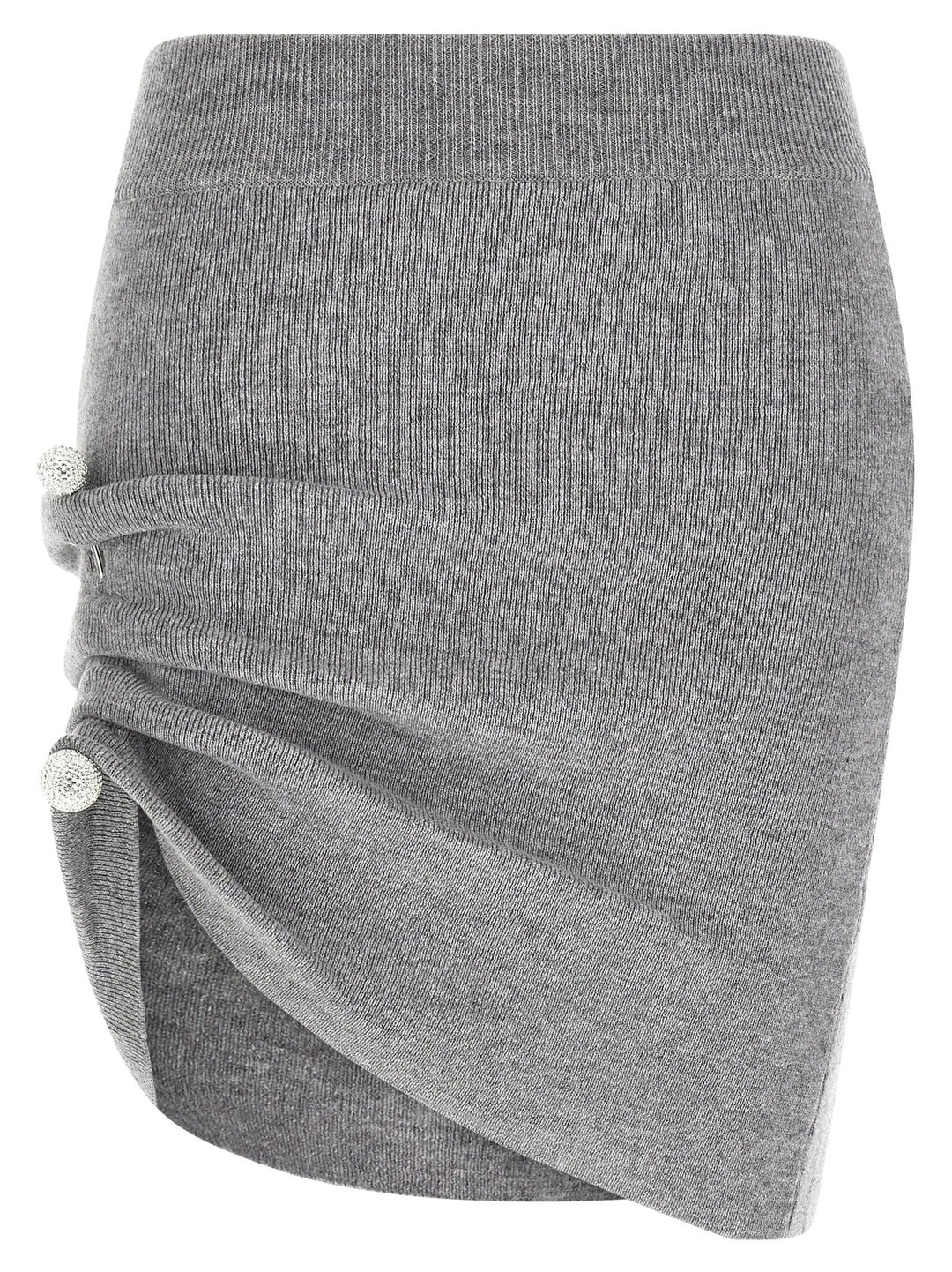 Giuseppe Di Morabito Sample Sale | Giuseppe Di Morabito Gray Virgin Wool Long Skirt - | Designer outlet