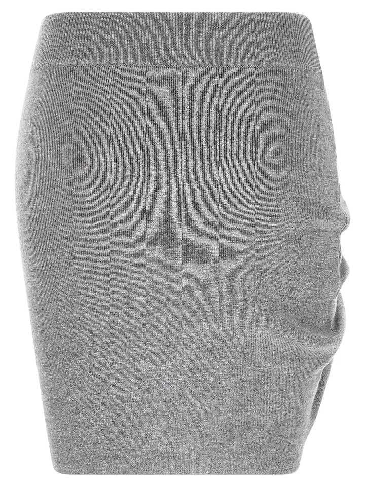 Giuseppe Di Morabito Sample Sale | Giuseppe Di Morabito Gray Virgin Wool Long Skirt - | Designer outlet