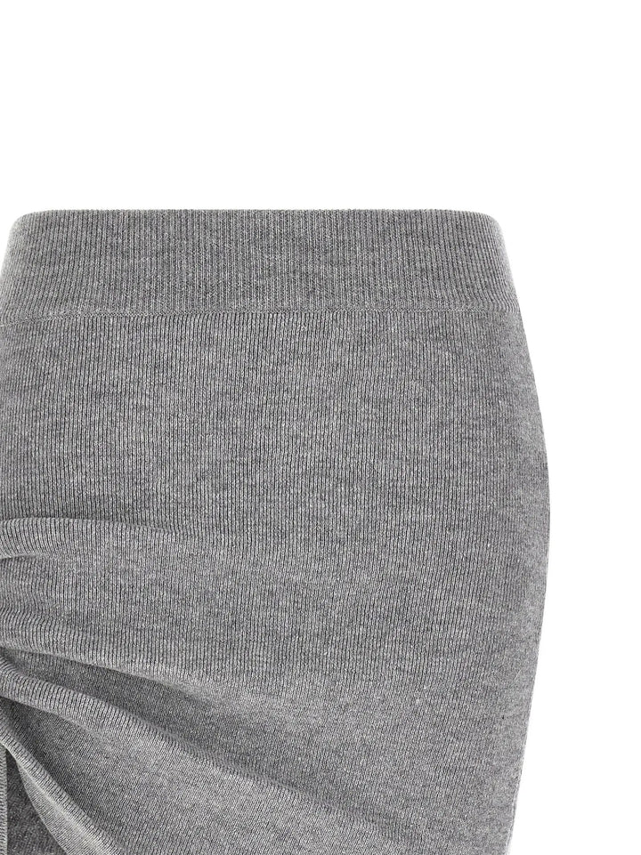 Giuseppe Di Morabito Sample Sale | Giuseppe Di Morabito Gray Virgin Wool Long Skirt - | Designer outlet