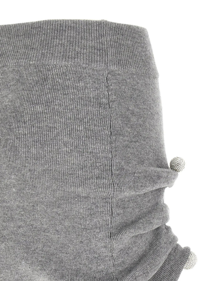 Giuseppe Di Morabito Sample Sale | Giuseppe Di Morabito Gray Virgin Wool Long Skirt - | Designer outlet