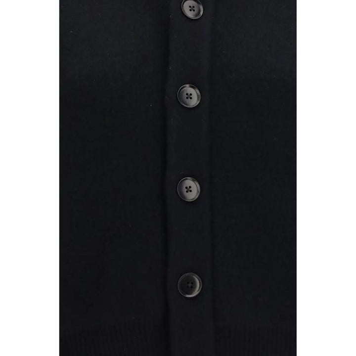 Extreme Cashmere Sample Sale | Extreme Cashmere Black Cashmere Cardigan - | Designer outlet