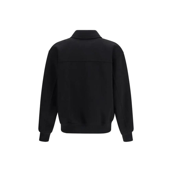 Ferragamo Sample Sale | Ferragamo Black Wool Oves Aries Biker Jacket - | Designer outlet
