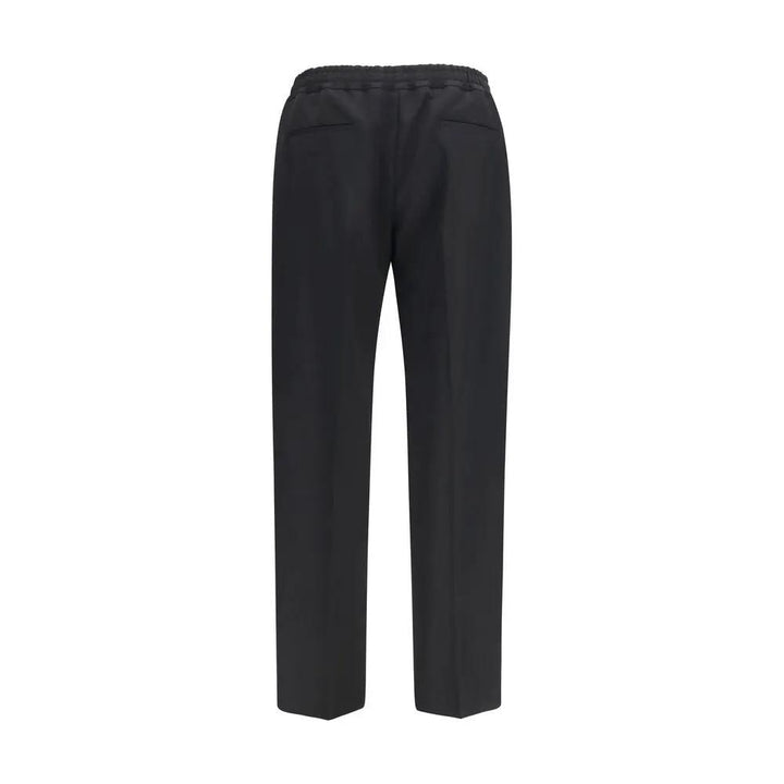 Valentino Garavani Sample Sale | Valentino Garavani Black Cotton Chino Pants - | Designer outlet